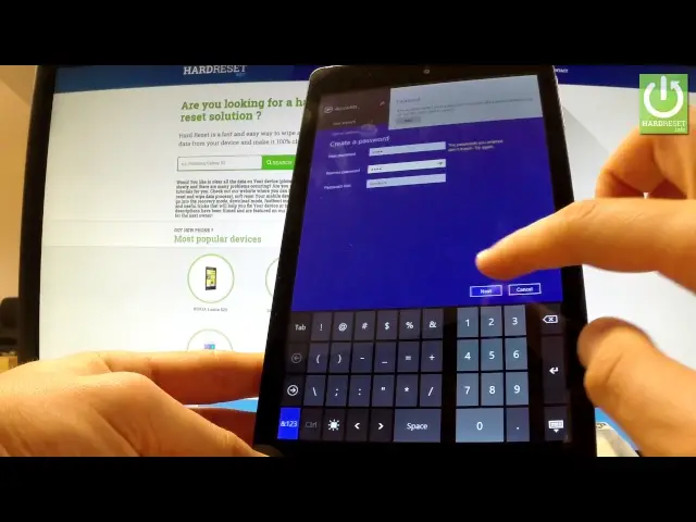 'Video thumbnail for Set Up Password KIANO Intelect 8 - Windows Screen Lock in KIANO'