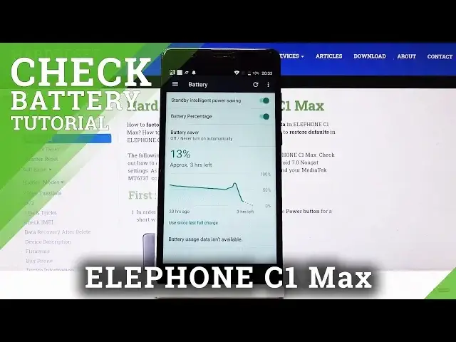 'Video thumbnail for ELEPHONE C1 Max How to Show Battery Percentage'