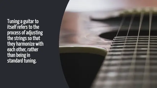 'Video thumbnail for How To Tune A Guitar To Itself'