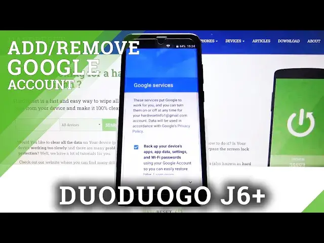 'Video thumbnail for How to Manage Google Account on DUODUOGO J6+ - Google User'