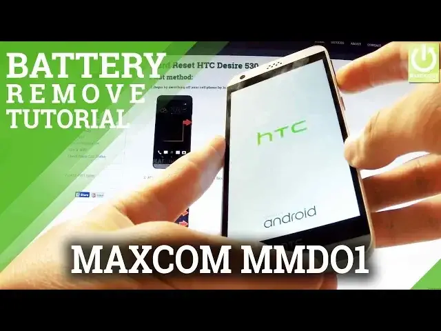 'Video thumbnail for How to Remove Battery MAXCOM MM901 Neptun - Open Back Cover / Reset'