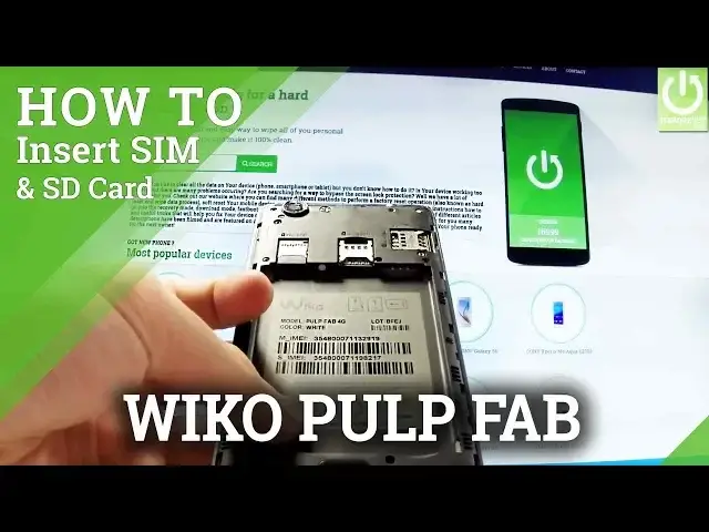 'Video thumbnail for Inserting SIM and MicroSD Card in WIKO Pulp FAB'