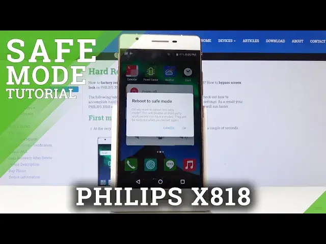 'Video thumbnail for Safe Mode in PHILIPS X818 - Diagnostic Mode'