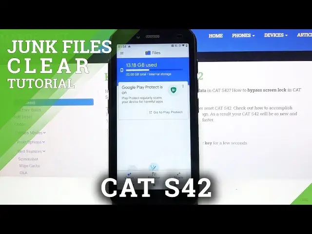 'Video thumbnail for How to Clean Storage of Cat S42 - Delete Junk Files'