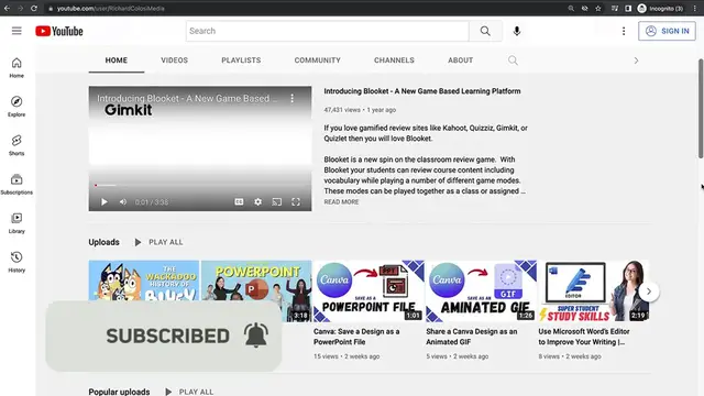 'Video thumbnail for How to Outline Text in Canva'