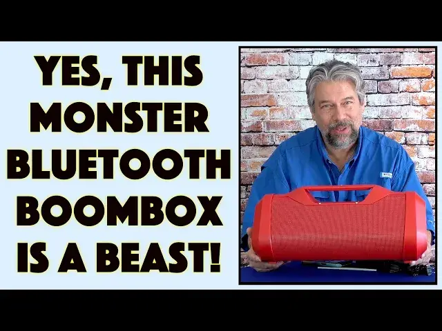 'Video thumbnail for Monster Blaster 3.0 Bluetooth Boombox -- REVIEW'