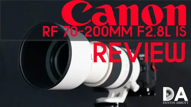 'Video thumbnail for Canon RF 70-200mm F2.8L IS:  Review | 4K'