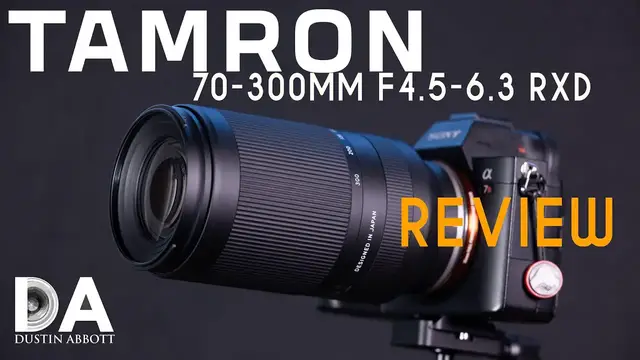'Video thumbnail for Tamron 70-300mm F4.5-6.3 RXD (A047) Review | 4K'