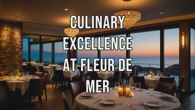 'Video thumbnail for Culinary Excellence at Fleur de Mer'
