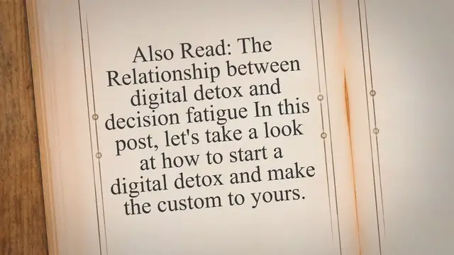 'Video thumbnail for A digital detox checklist that all minimalist should follow'