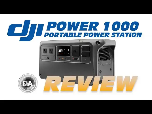 'Video thumbnail for DJI Power 1000 Portable Power Station Review | Fast Charge Your Drones!'