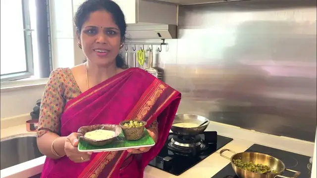 'Video thumbnail for Navaratri Combo Series 1 - Peas sundal and Rava payasam'
