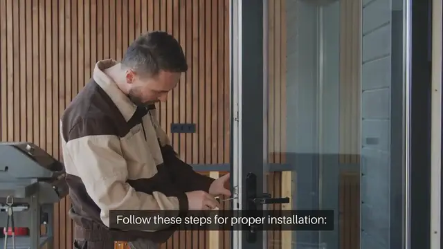 'Video thumbnail for Installing Deadbolts for Enhanced Security'