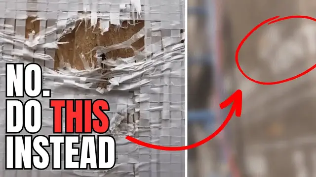 'Video thumbnail for Should I Replace Old Tyvek House Wrap?'