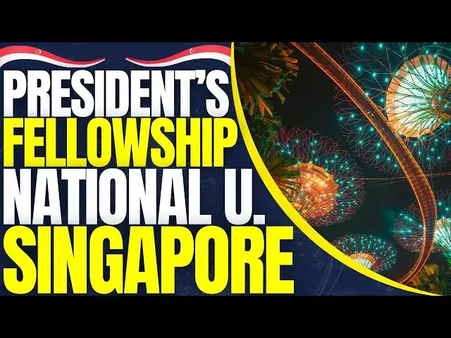 'Video thumbnail for President’s Graduate Fellowship at National University of Singapore | Study in Singapore'