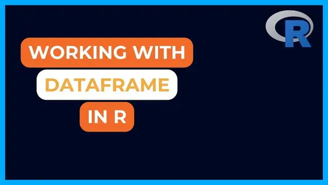'Video thumbnail for Working With Dataframes in R | Data Structure in R Part 3'