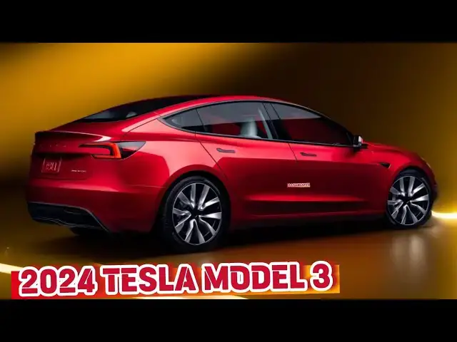 'Video thumbnail for The 2024 Tesla Model 3 Highland | Super Electric Car |'