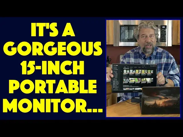 'Video thumbnail for Viewsonic VG1655 15.6" Portable Monitor -- DEMO & REVIEW'