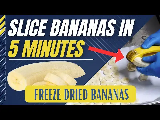 'Video thumbnail for You Won't Regret Buying This Tool | 🍌BANANA SLICER 🍌 | How to Freeze Dry Bananas'