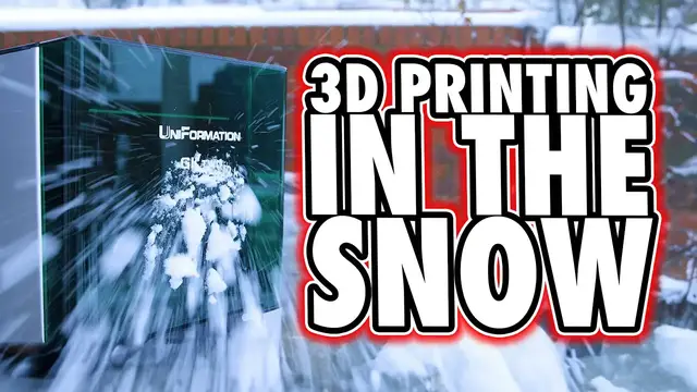 'Video thumbnail for How to 3D Print Resin in Cold Temperatures - A Christmas Special'