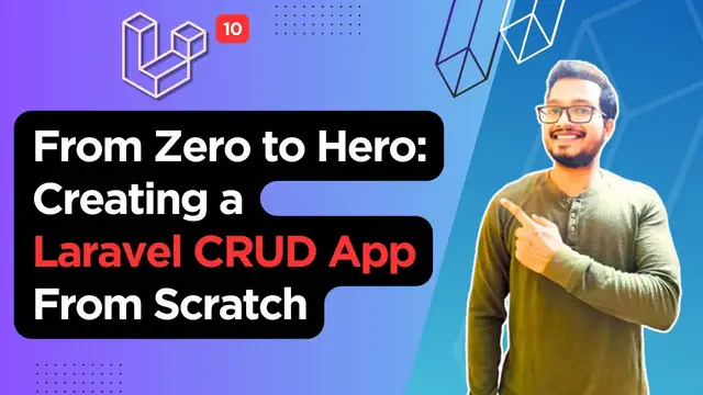 'Video thumbnail for 6. From Zero to Hero: Creating Laravel CRUD App From Scratch'