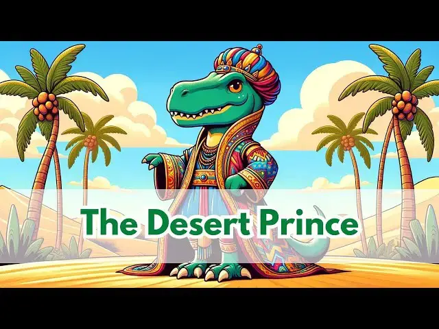 'Video thumbnail for Dinosaur Story | The Desert Prince | Children Bedtime Story in English | Magic Bedtime Story'