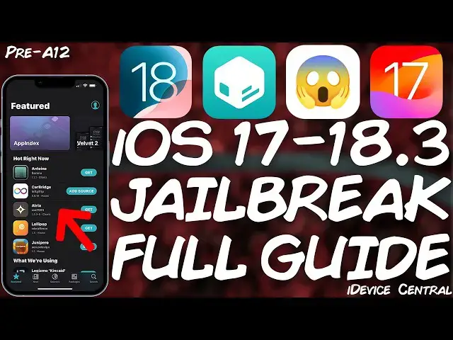 'Video thumbnail for How To JAILBREAK iOS 17.0 - iOS 18.3 With Tweaks, Themes, Sileo / Zebra Package Manager (PaleRa1n)'