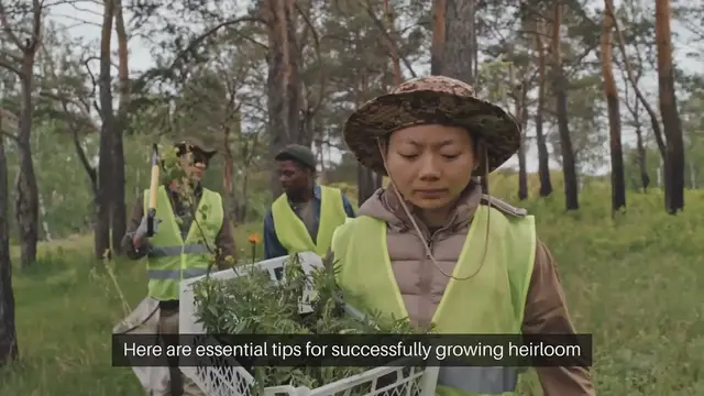'Video thumbnail for Tips for Growing Heirloom Vegetables'