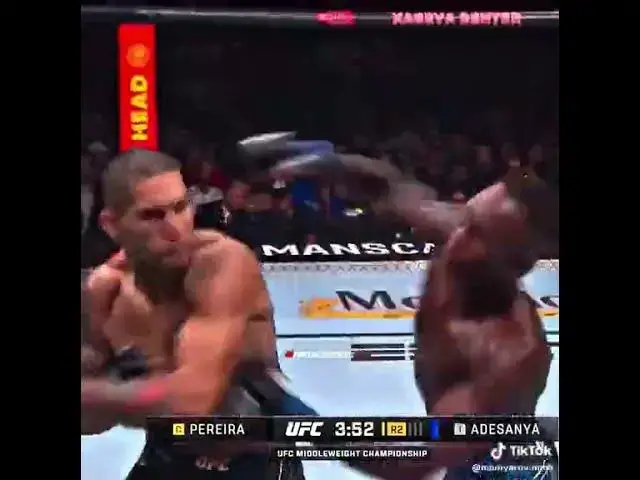 'Video thumbnail for Israel Adesanya and Alex Pereira UFC Fight☠☠🥶'