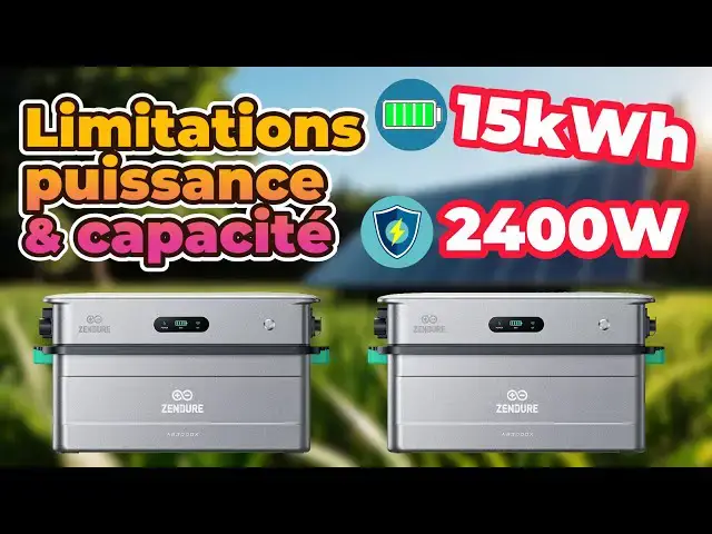 'Video thumbnail for Solarflow 2400 AC ⚡️ Limites de puissance & capacité de la batterie 🔋 (Sans électricien ?) 🇫🇷'