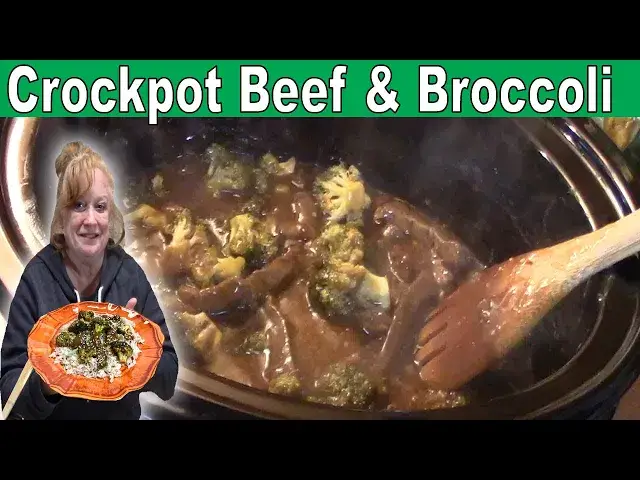 'Video thumbnail for CROCKPOT BEEF & BROCCOLI | EASY CROCKPOT MEALS'
