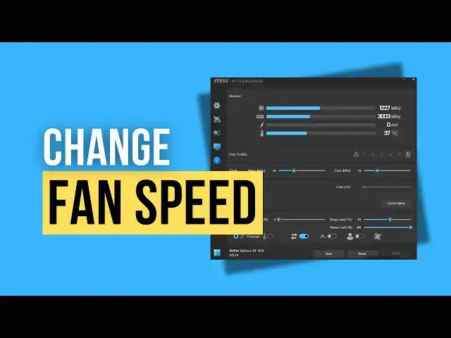 'Video thumbnail for Fastest Method To Change Fan Speed on Any Graphics Card in MSI Afterburner'