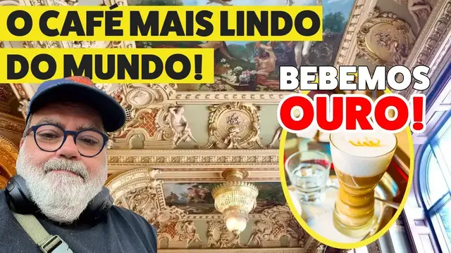 'Video thumbnail for COMO É O CAFÉ MAIS BONITO DO MUNDO? BUDAPESTE'
