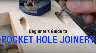 'Video thumbnail for Beginner's Guide to Pocket Joinery'