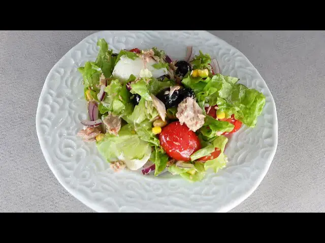'Video thumbnail for Healthy and Easy Olive Tuna Salad Recipe | Try It Yourself!'