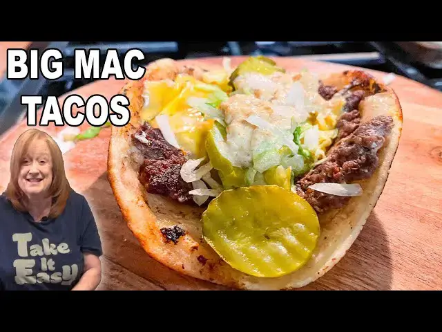 'Video thumbnail for BIG MAC TACOS with a Delicious Sauce'