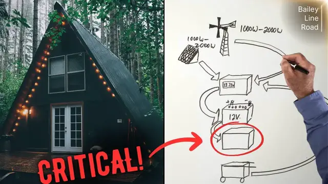 'Video thumbnail for COMPLETE Off-Grid Home Energy System Explained in 3 Minutes (6 Simple Parts)'