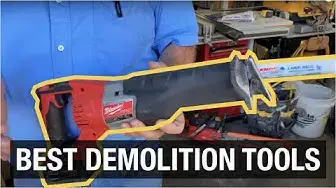 'Video thumbnail for Best Demolition Tools For Home Renovation'