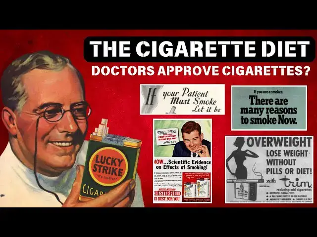 'Video thumbnail for 1920s Cigarette Diet Scandal (Diet Plan Of Cigarette)'