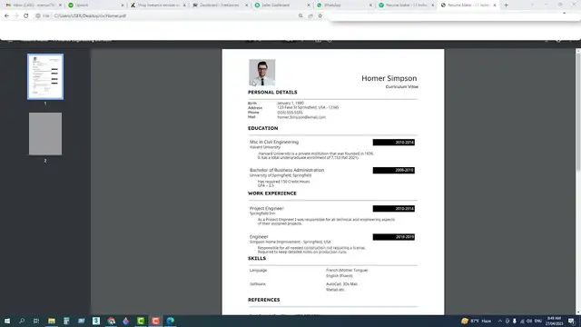 'Video thumbnail for How to make CV or Resume (No Need Microsoft Office) Bangla Tutorial'