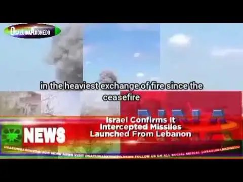 'Video thumbnail for 2 Killed As State Media Says Israel Hits Southern Lebanon With Airstrikes'