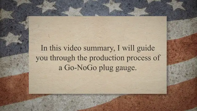 'Video thumbnail for Thread Gauge Manufacturing: A Comprehensive Guide to Go-NoGo Plug Gauges | 2023'