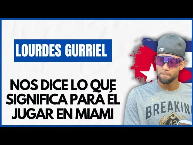 'Video thumbnail for LOURDES GURRIEL JR habla durante su visita a MIAMI'