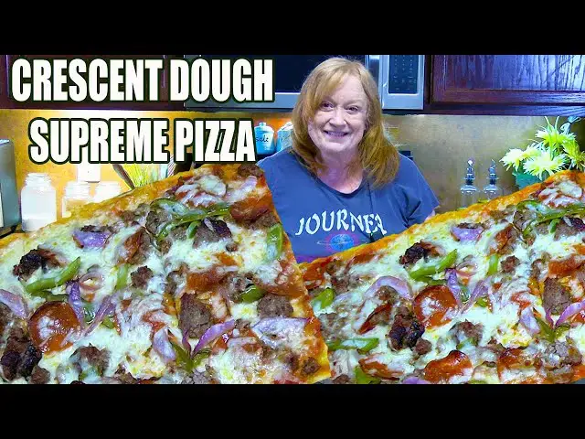 'Video thumbnail for CRESCENT DOUGH SUPREME PIZZA'