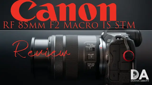'Video thumbnail for Canon RF 85mm F2 Macro IS STM Review | 4K'