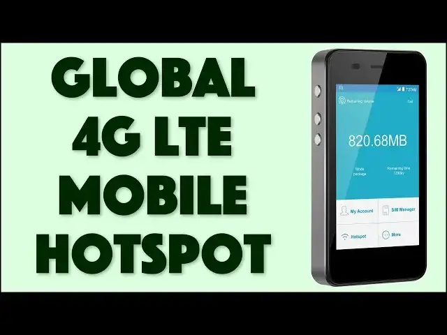 'Video thumbnail for Sapphire Touch International Mobile Hotspot REVIEW'