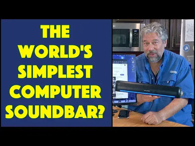 'Video thumbnail for NYLAVEE SK100 Computer Soundbar -- REVIEW'