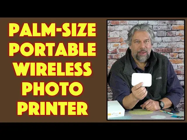 'Video thumbnail for LIENE Pearl K100 2x3 Bluetooth Photo Printer -- DEMO & REVIEW'
