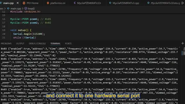 'Video thumbnail for ESP32 and PZEM-004T: How to retrieve multiple PZEM-004T readings using Arduino?'