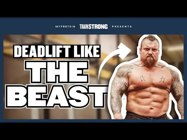 'Video thumbnail for Eddie Hall's Top 3 Deadlift Tips | Deadlift Like The Beast | Myprotein'